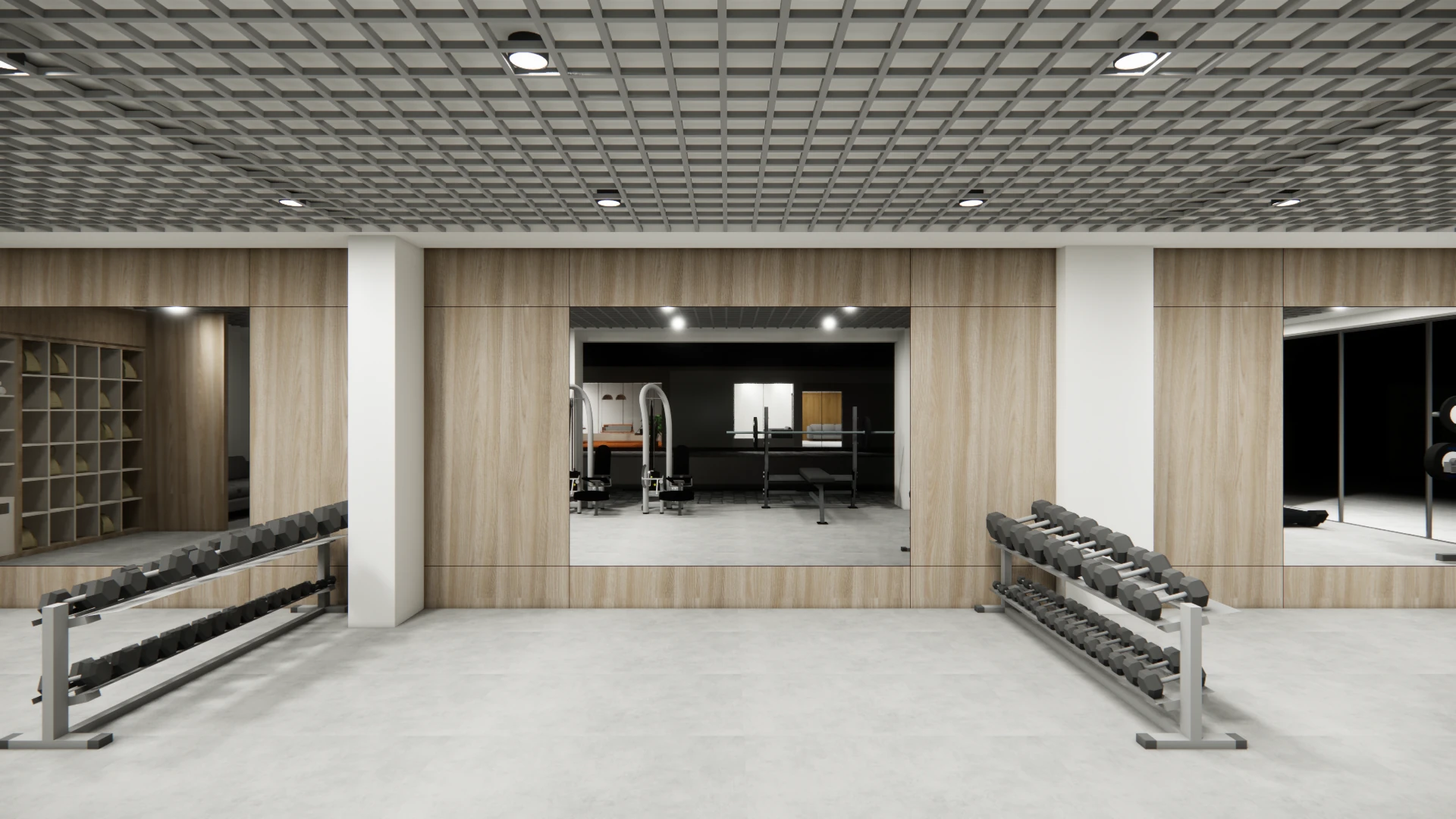 On-site gym and fitness centre at Areca PG