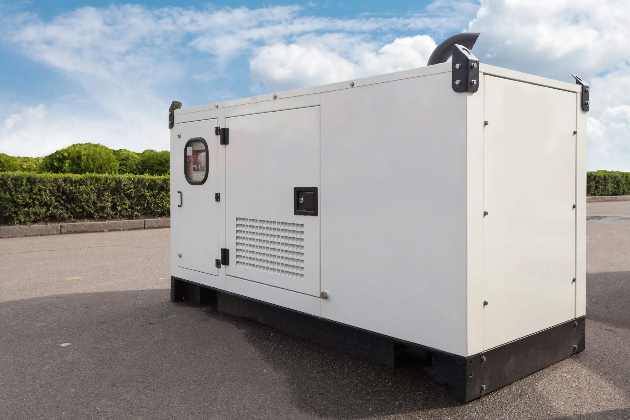 Layered power backup with generator and UPS at Areca PG, Ahmedabad