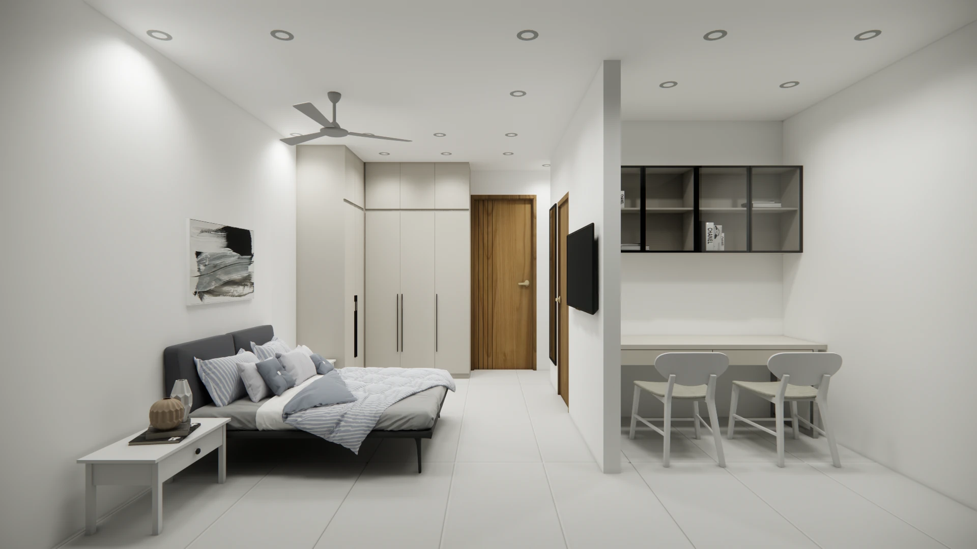 Private room side view at Areca PG