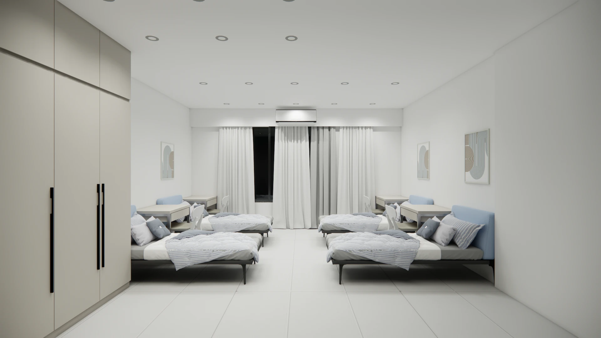 Quad Sharing common area at Areca by The Vatika
